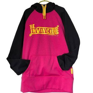 Nike Therma-Fit Live Strong Pink/Black Long Sleeve Hoodie Size Small 547871-011